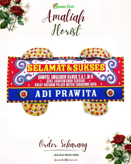 Papan Bunga Ucapan Selamat Watesprojo